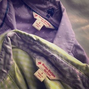 Three Brooks Brothers Shirts